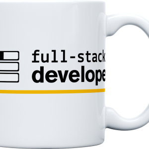 ماگ با طرح Full Stack Developer